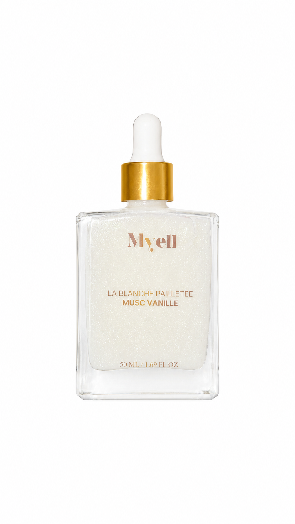 La blanche pailleté