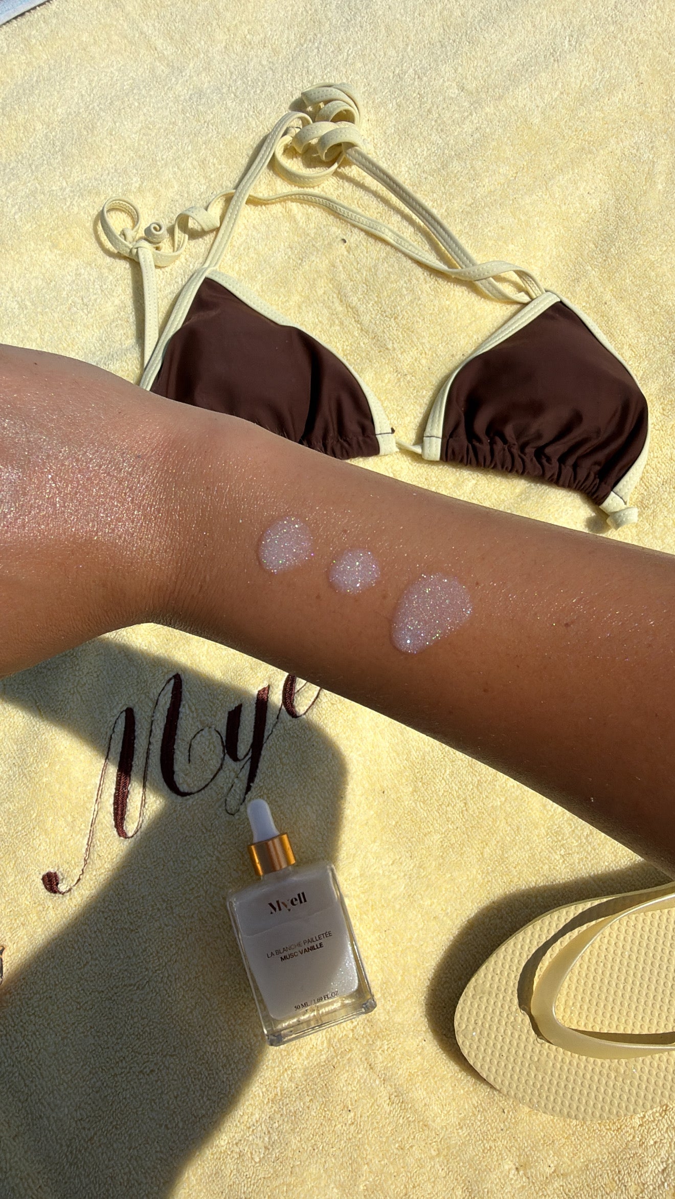 Pack Guimauve + huile pailleté