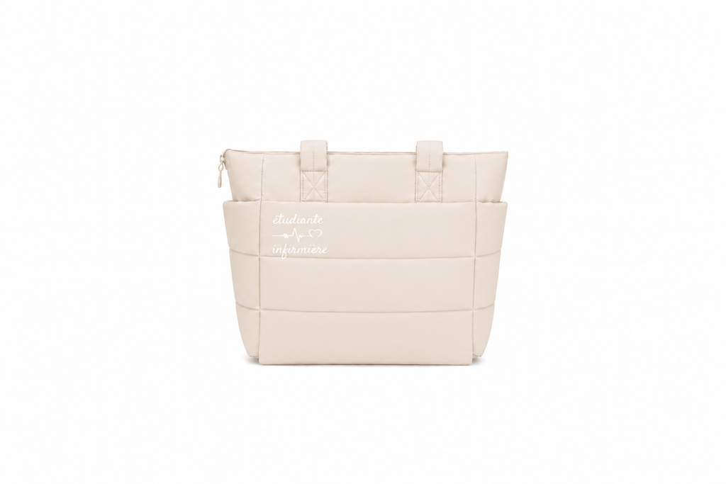 Sac personnalisé beige