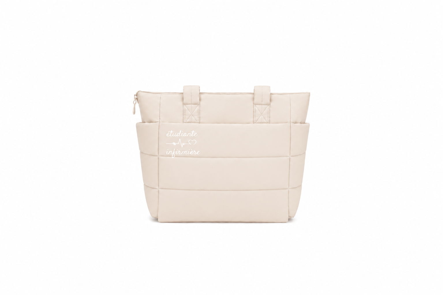 Sac personnalisé beige