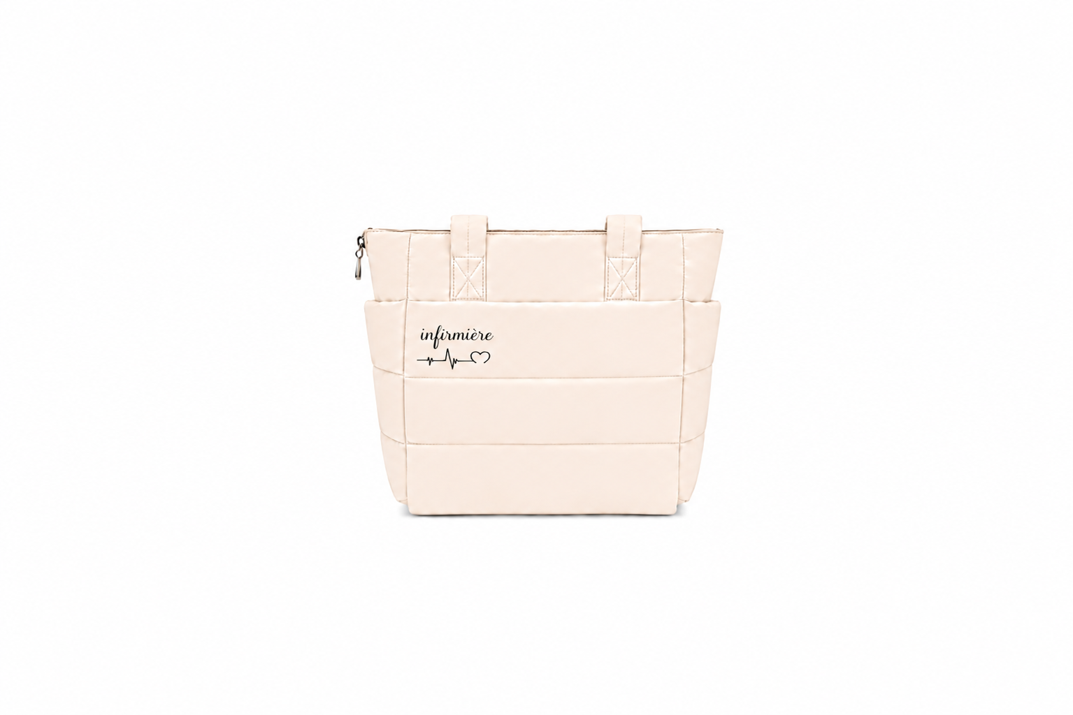 Sac personnalisé beige