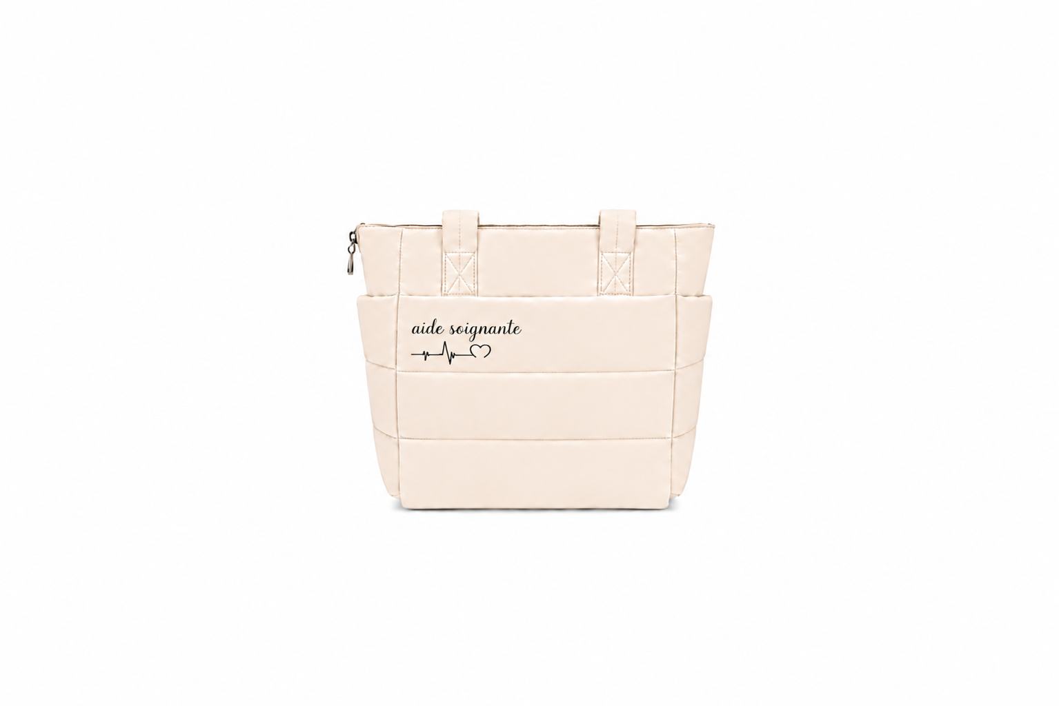 Sac personnalisé beige